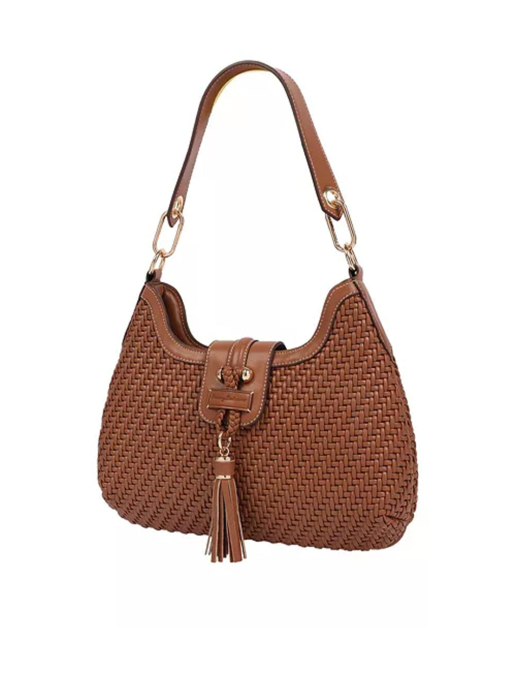 Tommy Bahama
Women's Tassel Tab Woven Hobo Shoulder Bag