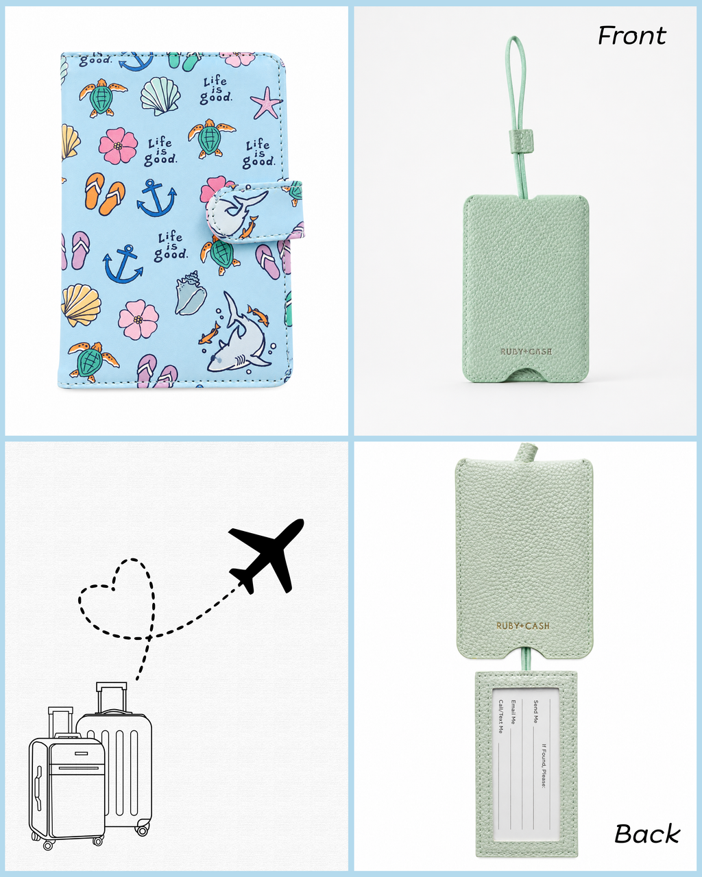 Life Is Good Travel Set (3-Piece)