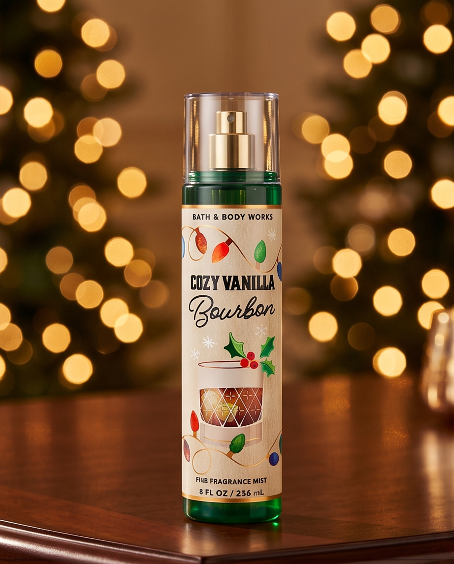 Cozy Vanilla Bourbon Fine Fragrance Mist by Bath and Body Works