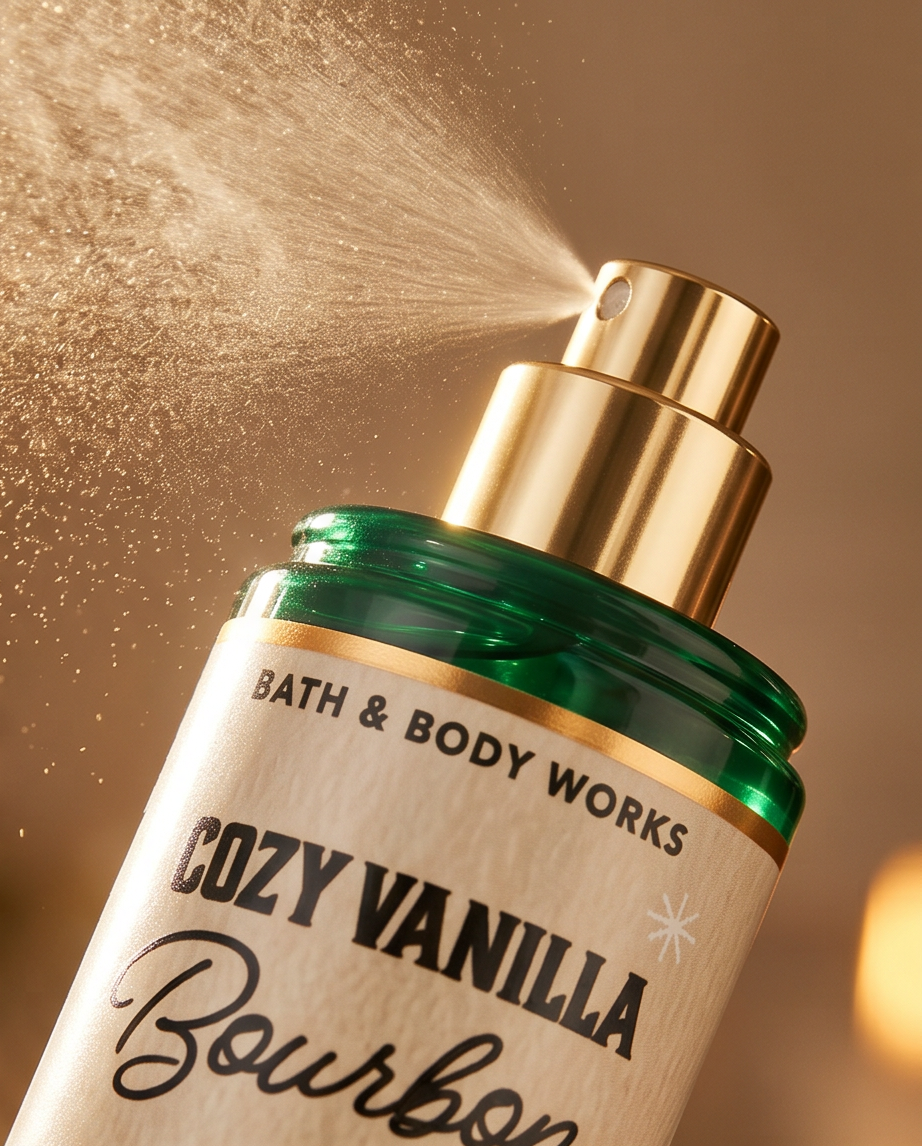 Cozy Vanilla Bourbon Fine Fragrance Mist by Bath and Body Works