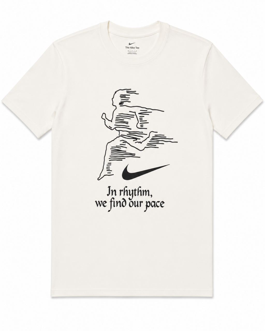 Nike "In Rhythm, We Find Our Pace" Graphic Tee