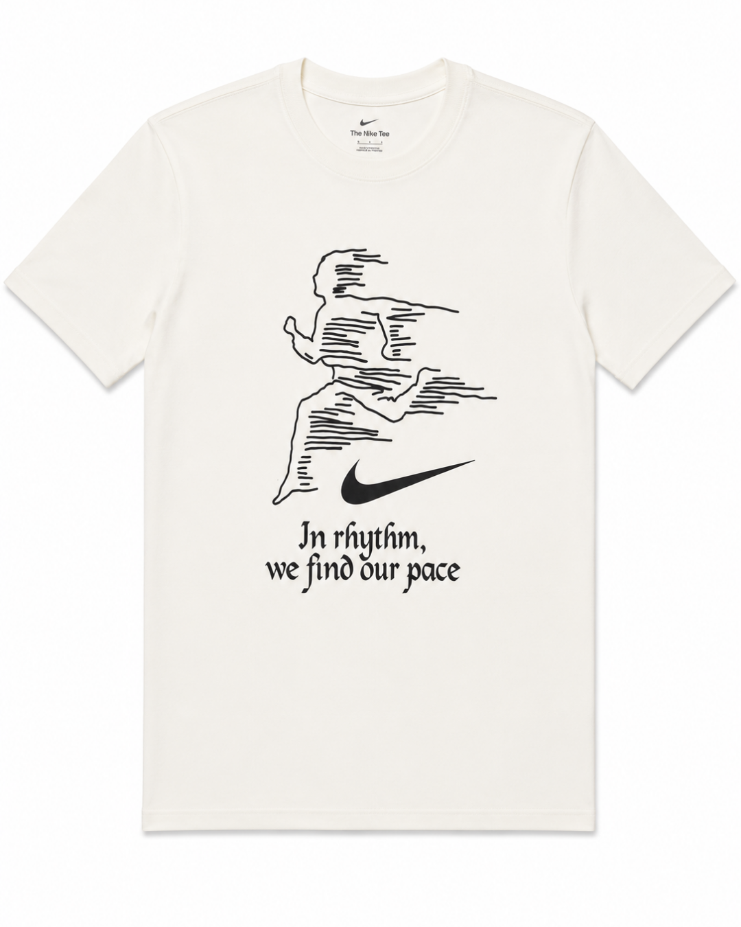 Nike "In Rhythm, We Find Our Pace" Graphic Tee