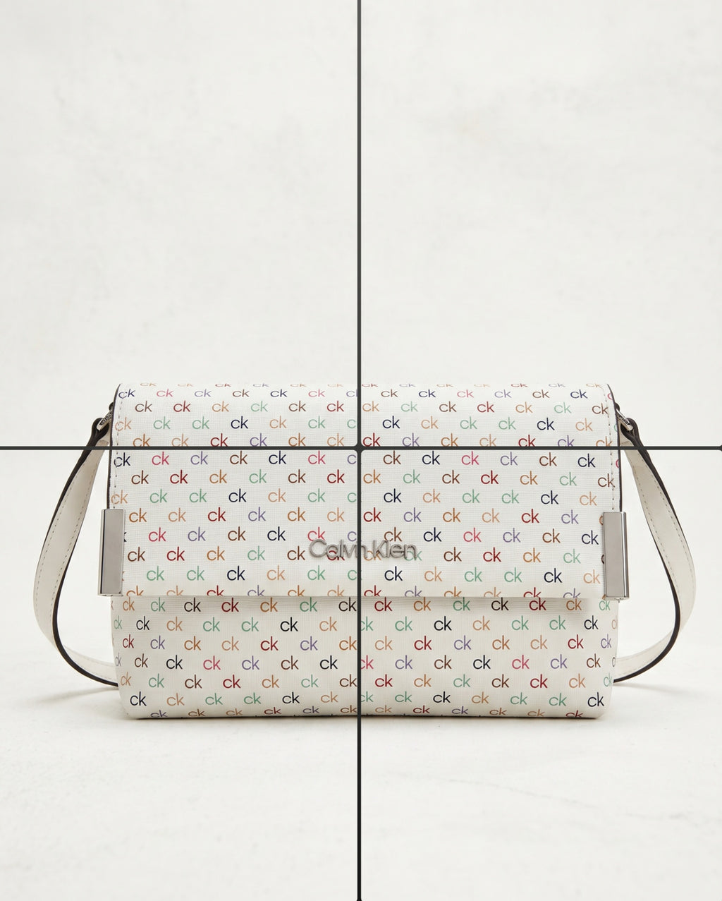 Calvin Klein Rainbow Crossbody Monogram Bag