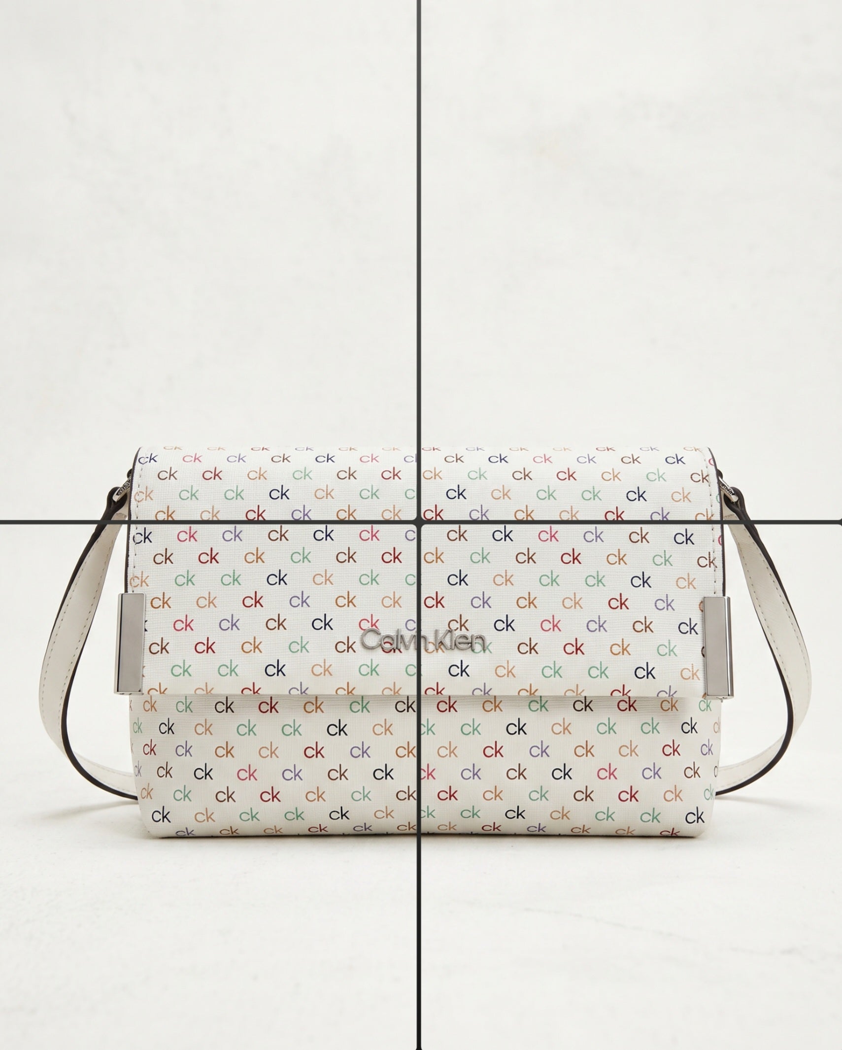 Calvin Klein Rainbow Crossbody Monogram Bag