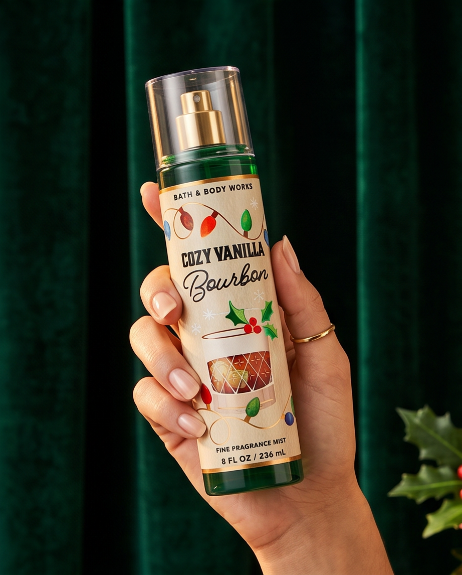 Cozy Vanilla Bourbon Fine Fragrance Mist by Bath and Body Works