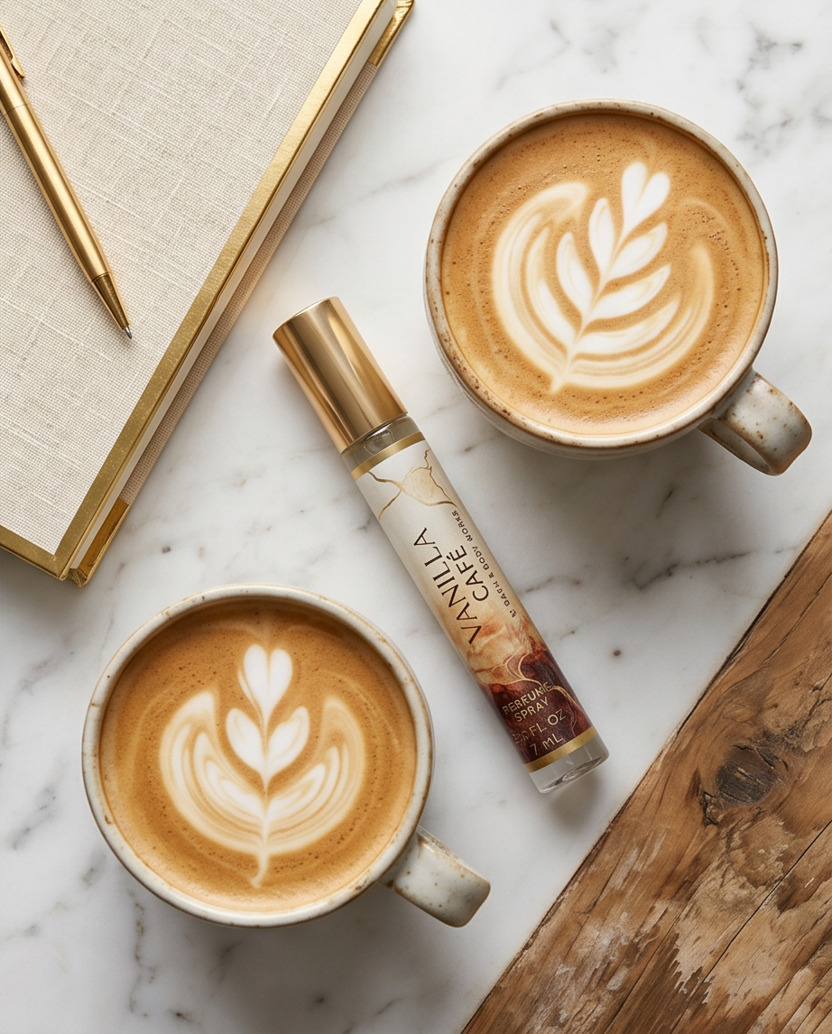 Vanilla Cafe Mini Parfum Spray by Bath and Body Works - Travel Size