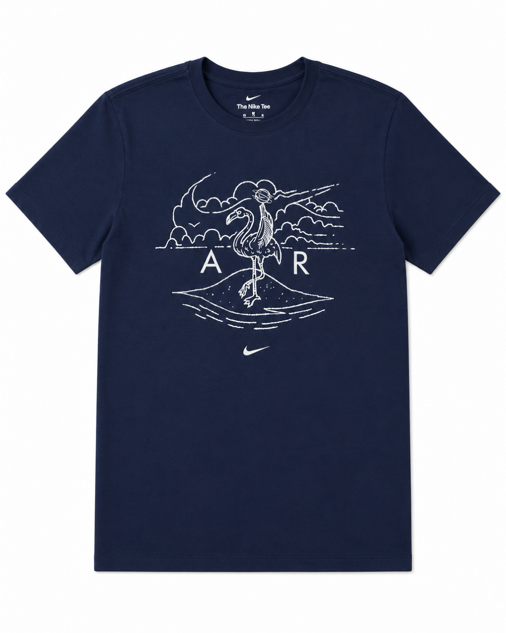 Nike Navy Flamingo Air Graphic Tee