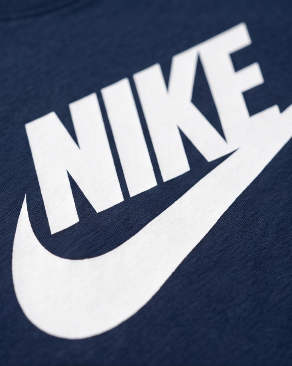 Nike Navy Classic Futura Logo Tee