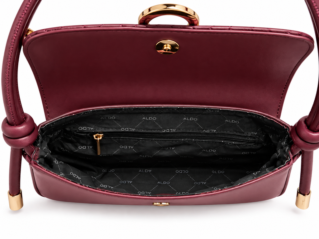 Aldo Brugundy Shoulder Bag