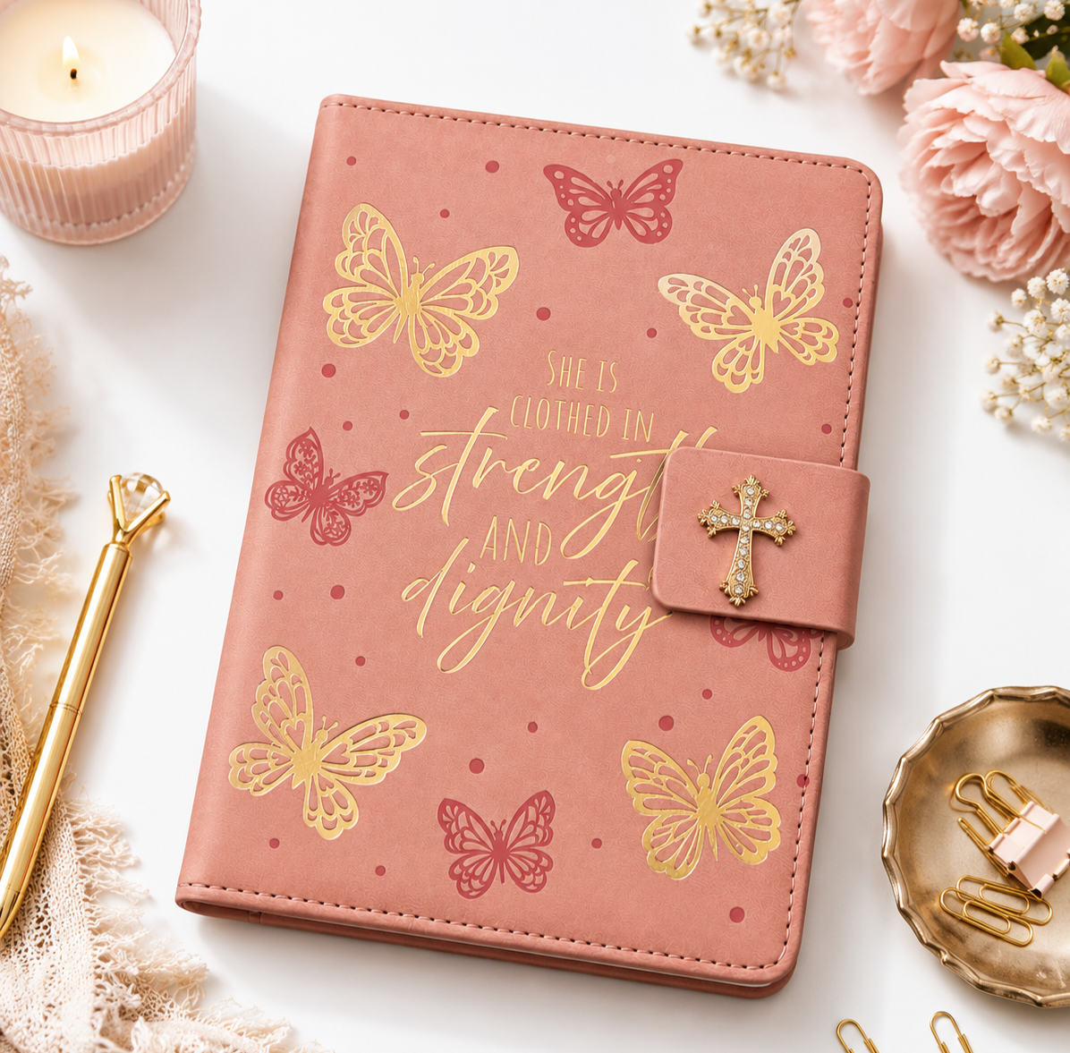 She Is Clothed in Strength and Dignity Journal