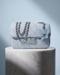 Agyness Quilted Tweed Shoulder Bag by Karl Lagerfeld Paris