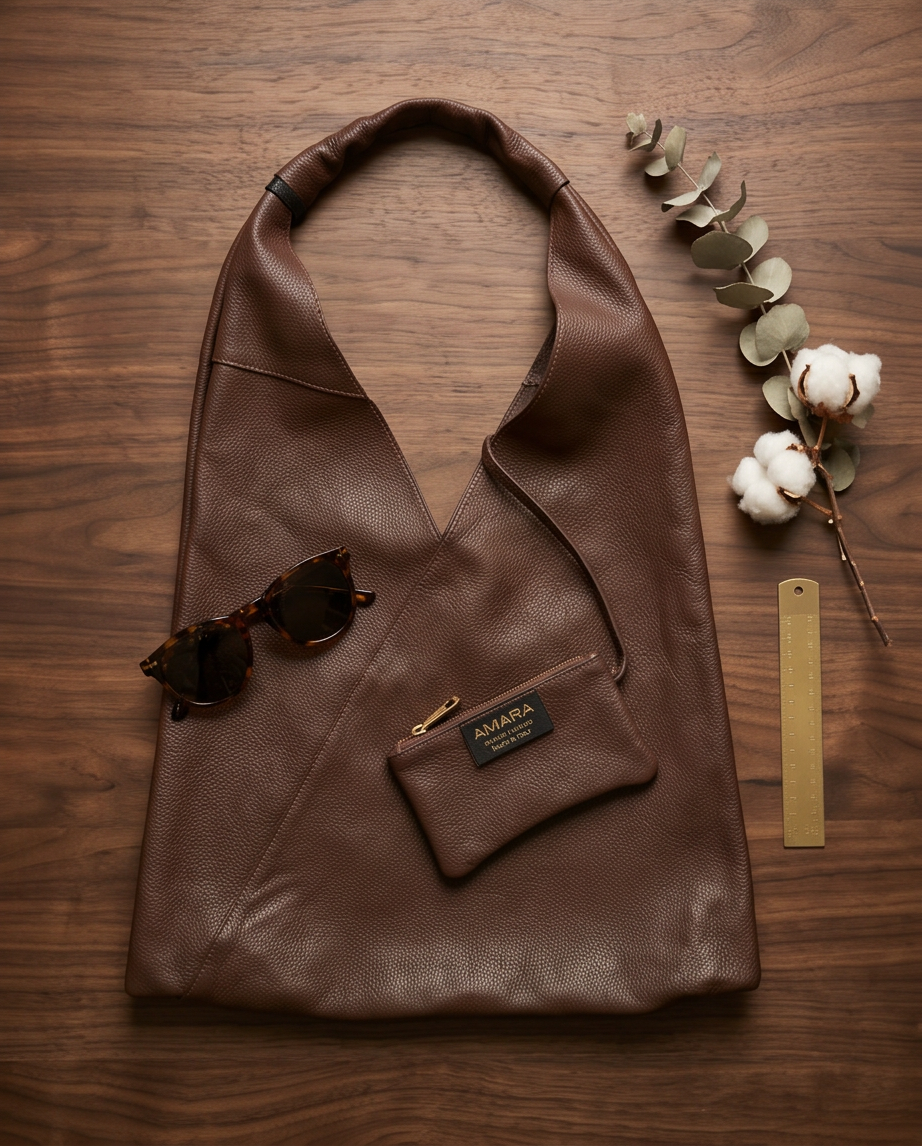 Amara Genuine Leather Shoulder Bag