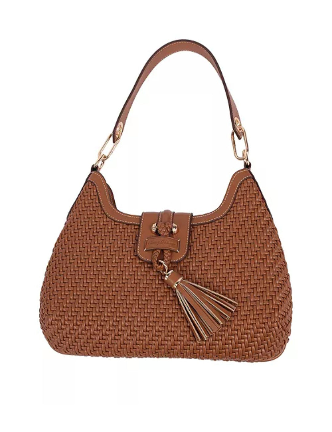 Tommy Bahama
Women's Tassel Tab Woven Hobo Shoulder Bag