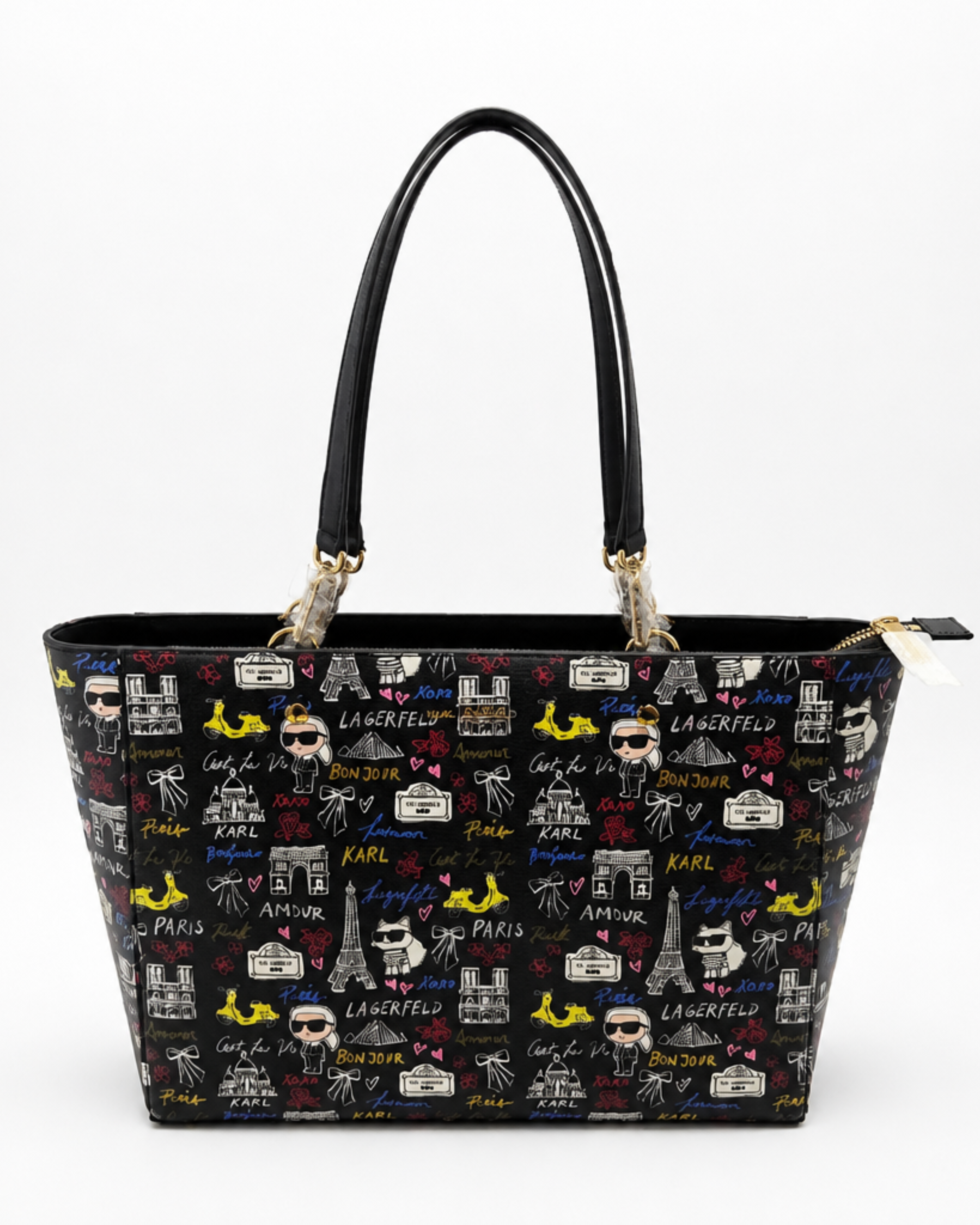 Adele Graffiti Tote by Karl Lagerfeld Paris