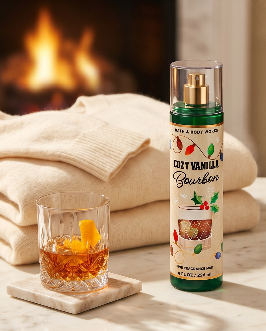 Cozy Vanilla Bourbon Fine Fragrance Mist by Bath and Body Works