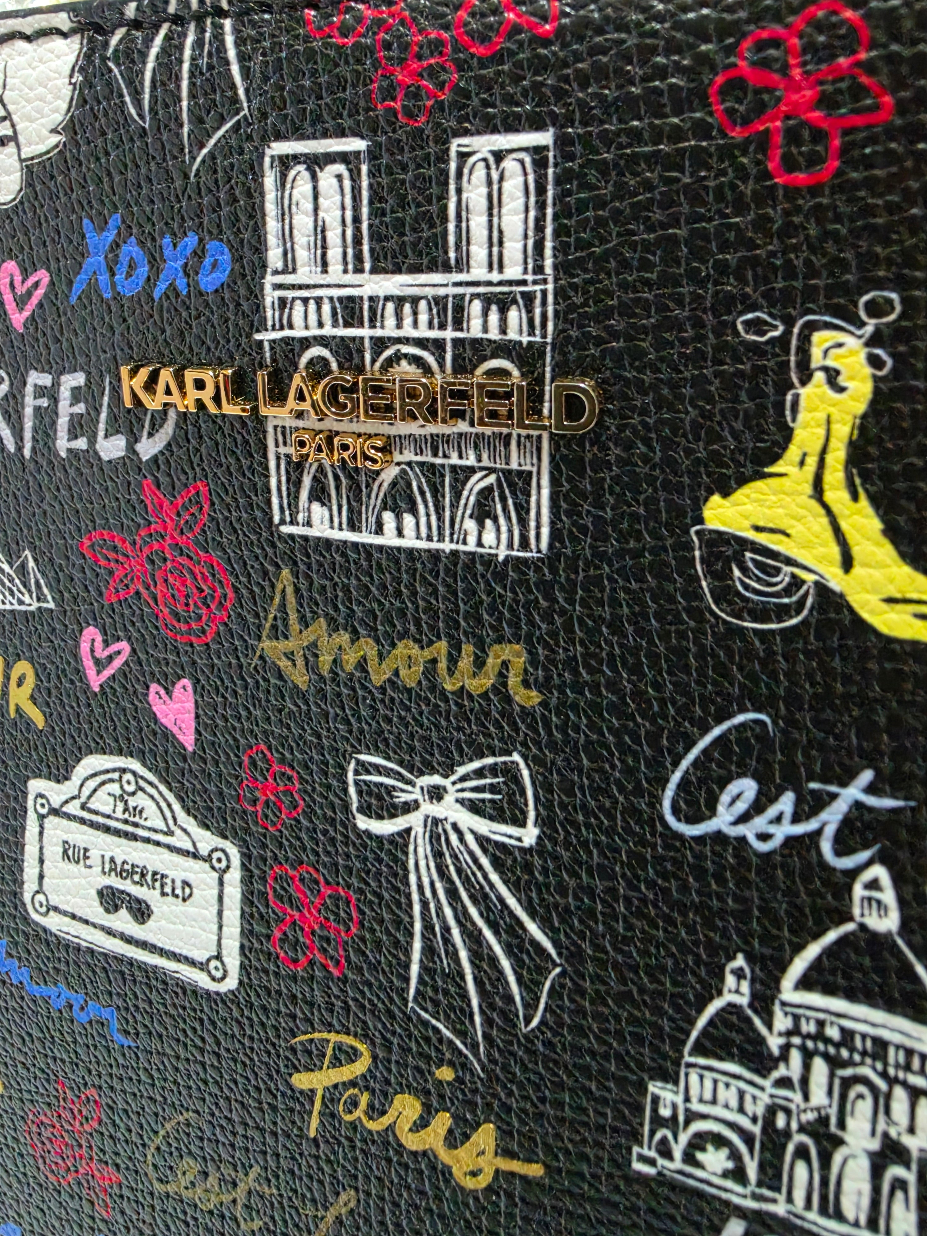 Karl Lagerfeld Paris Graffiti Tote