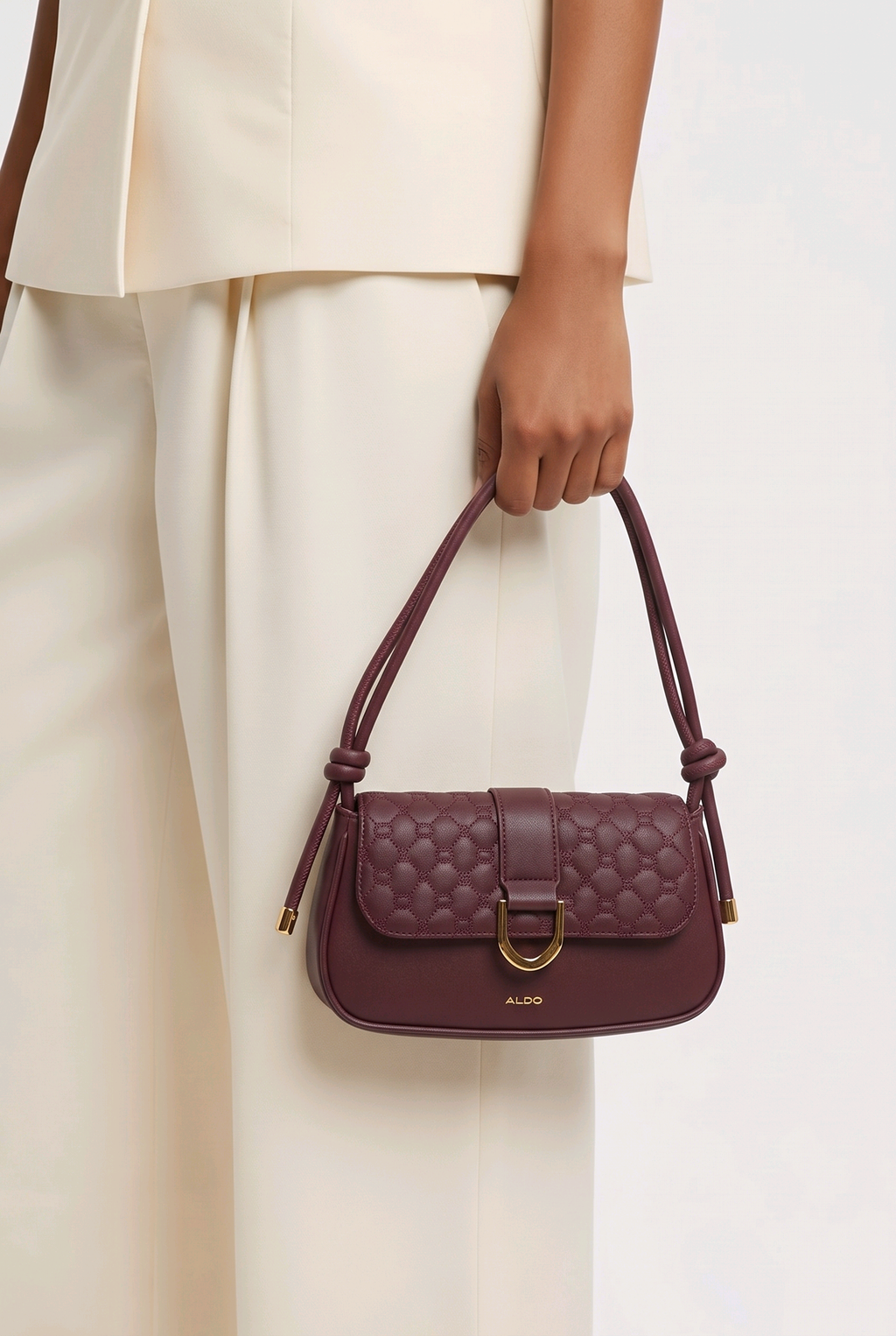 Aldo Brugundy Shoulder Bag