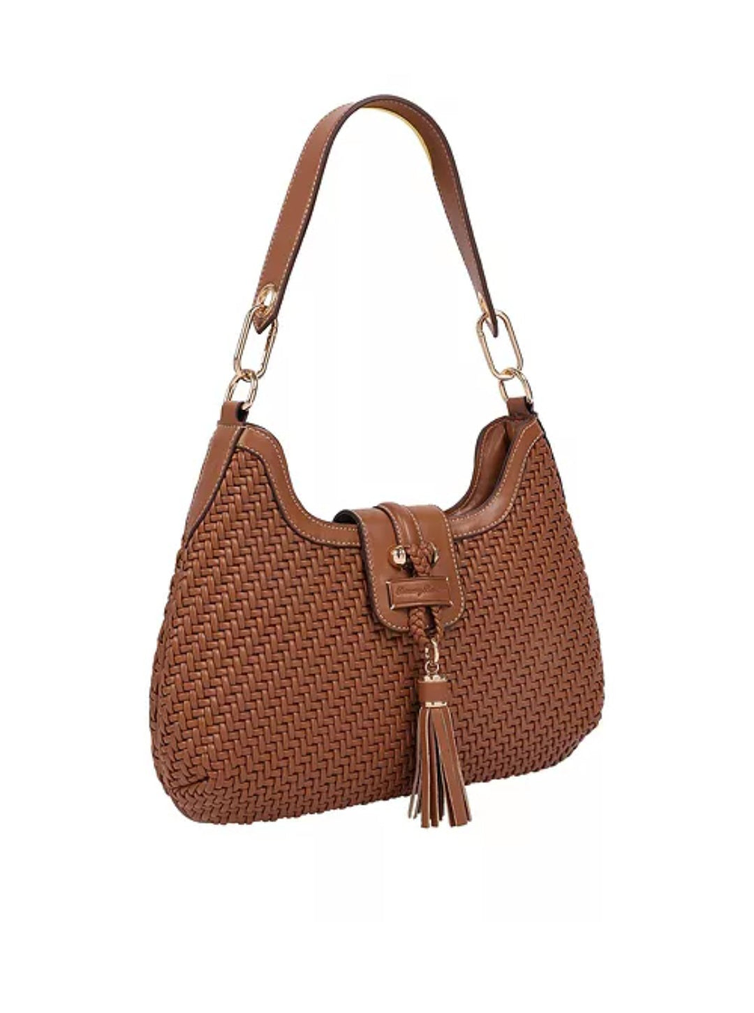 Tommy Bahama
Women's Tassel Tab Woven Hobo Shoulder Bag
