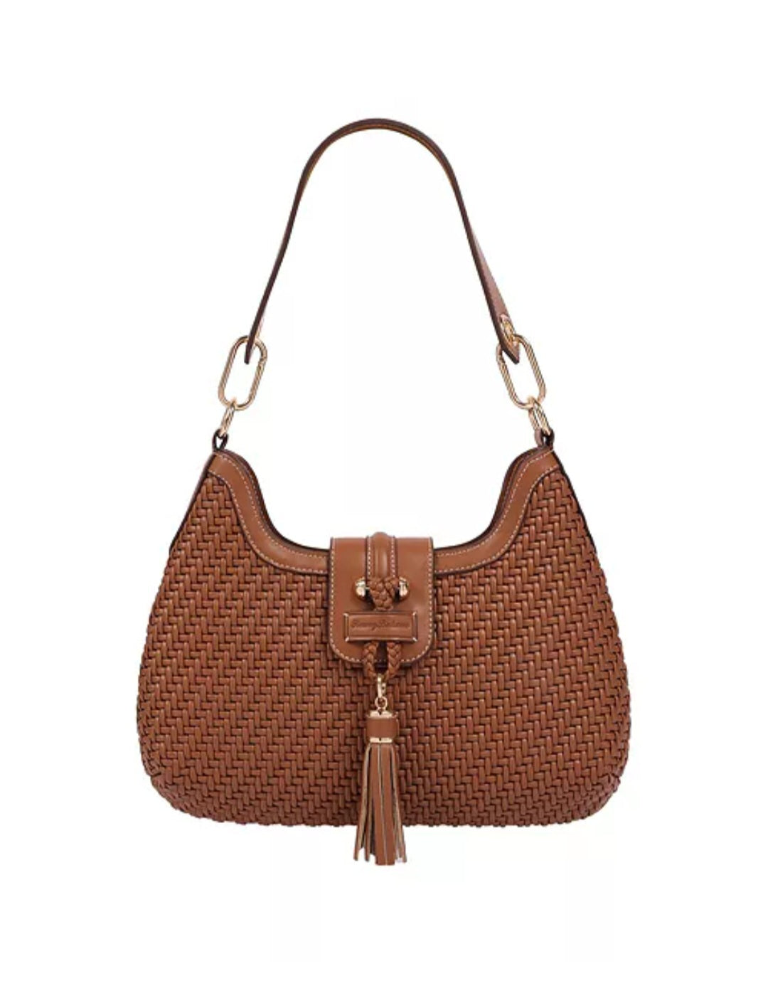 Tommy Bahama
Women's Tassel Tab Woven Hobo Shoulder Bag