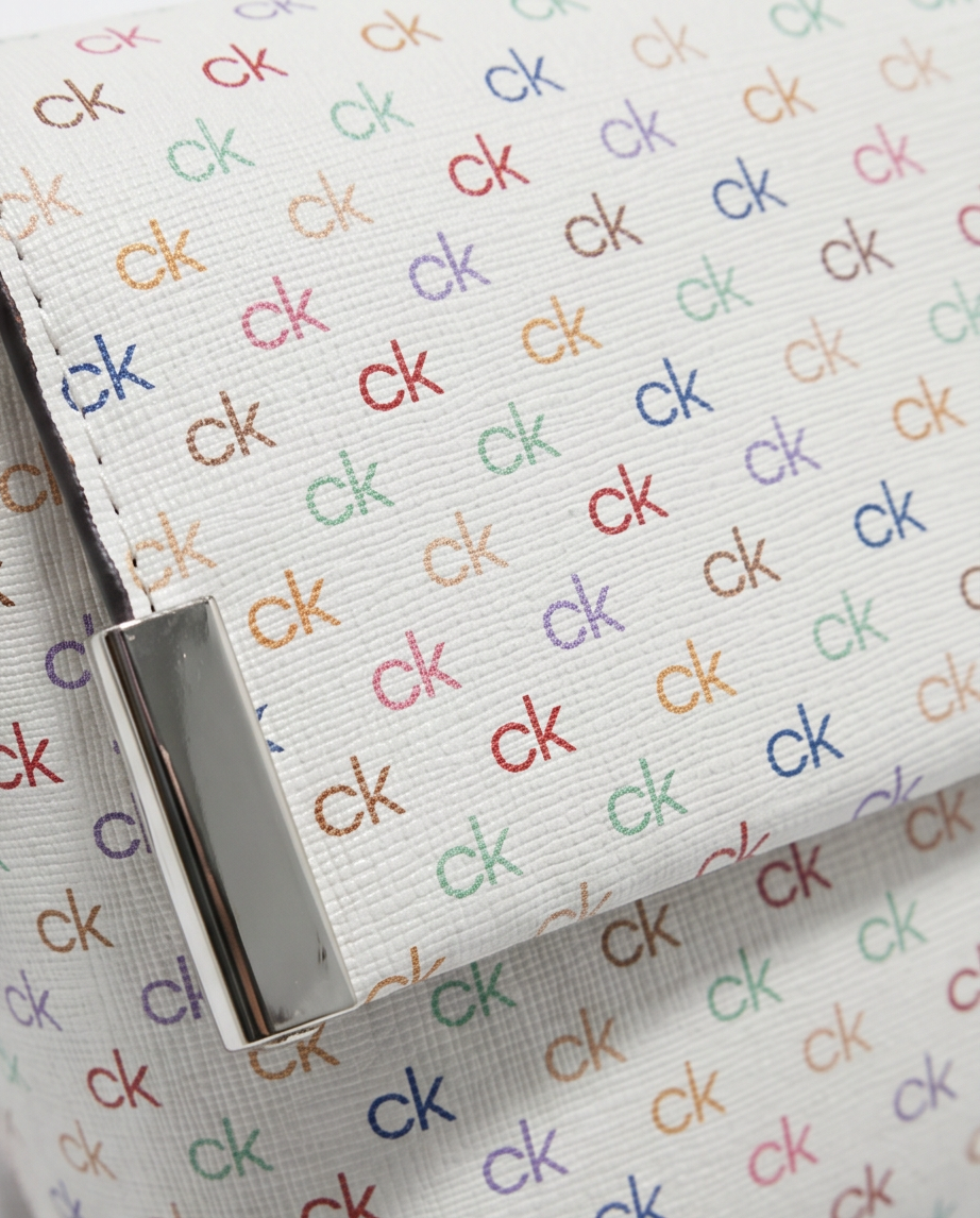 Calvin Klein Rainbow Crossbody Monogram Bag