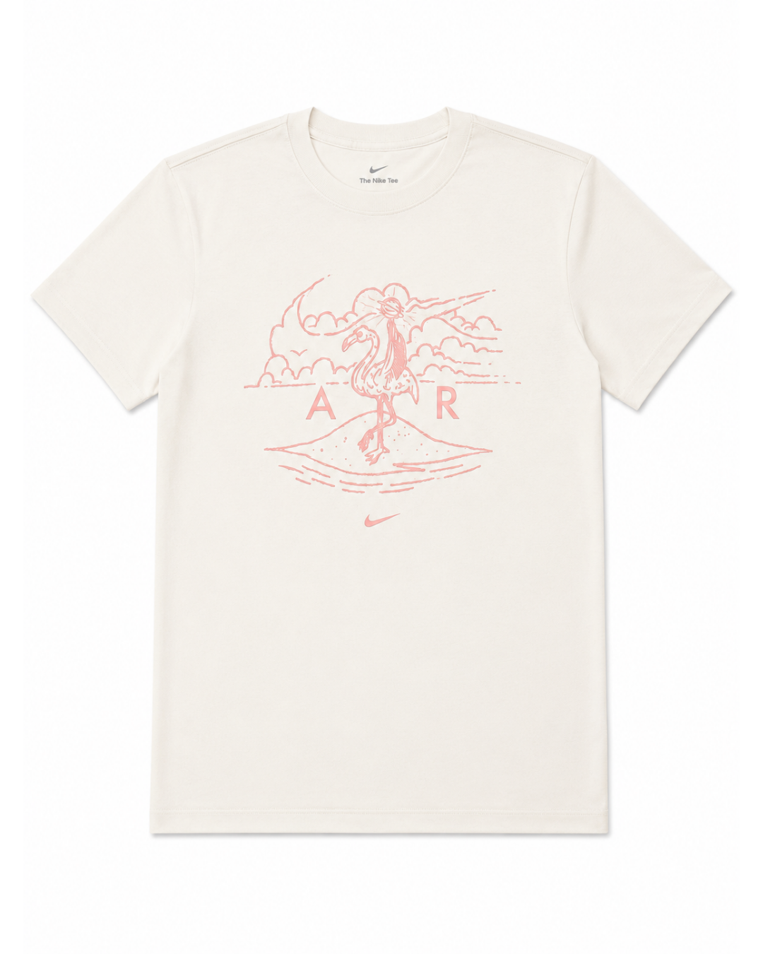 Nike Cream Flamingo Air Graphic Tee