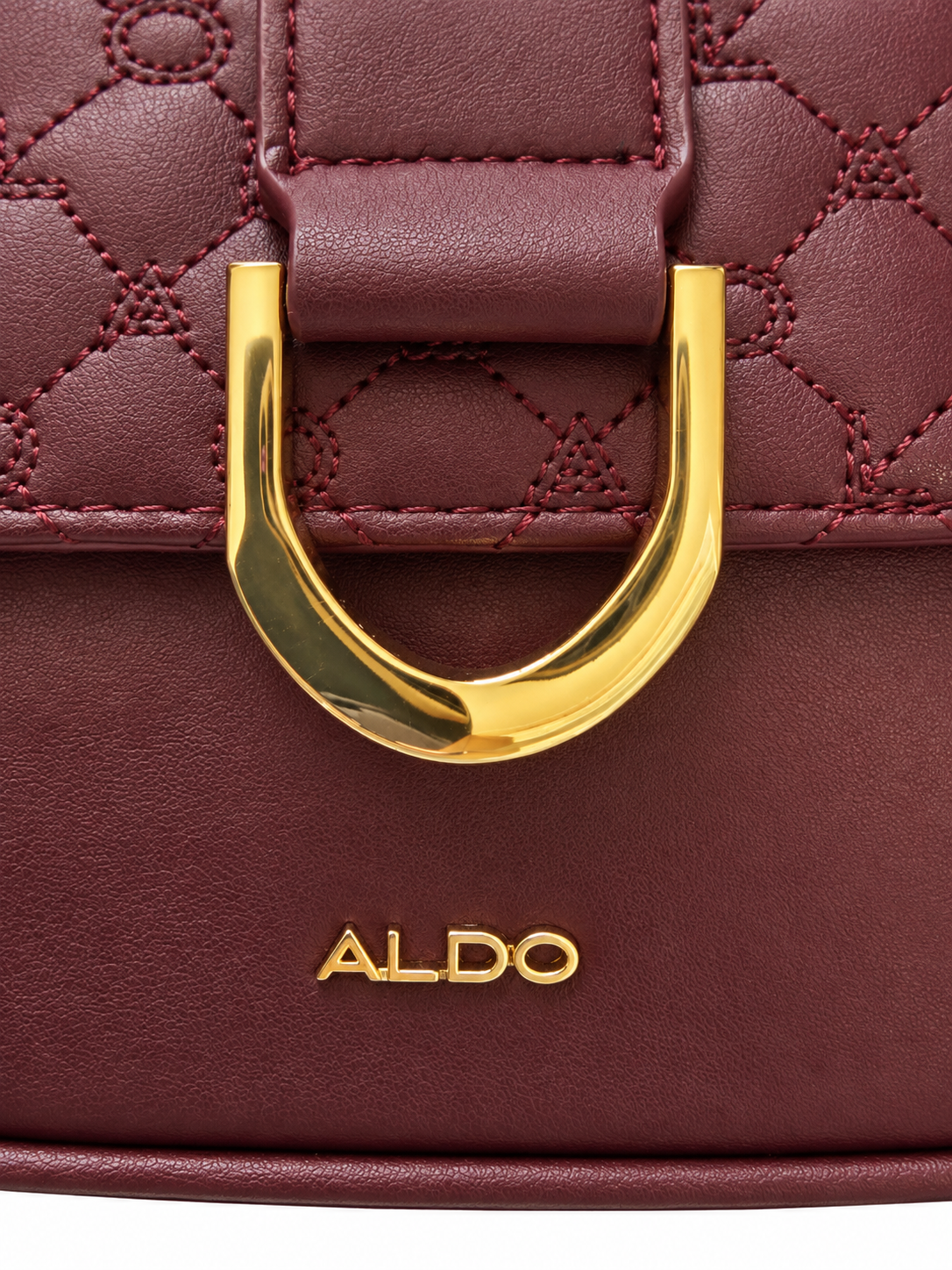 Aldo Brugundy Shoulder Bag