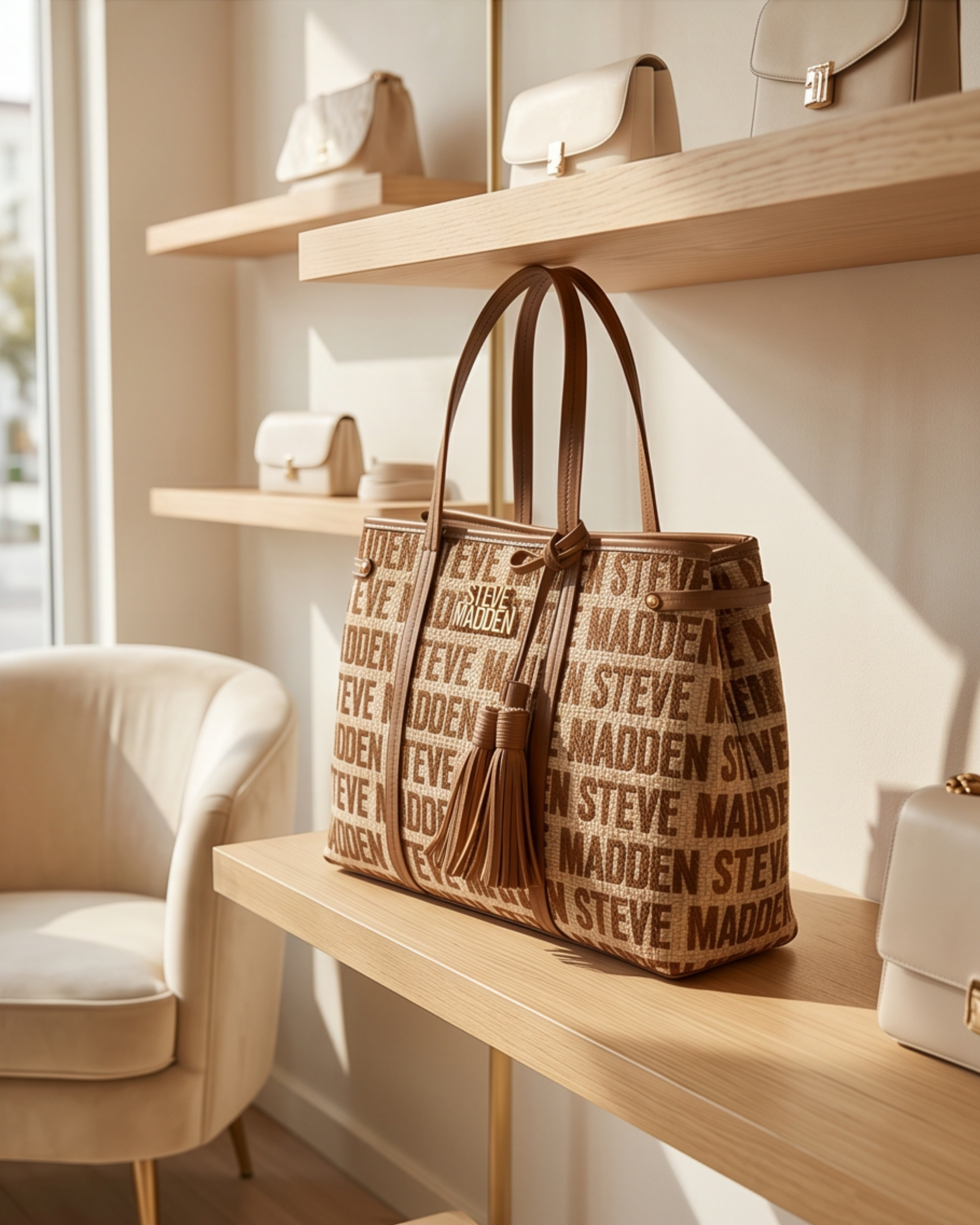Nutshell Bmelrose Satchel by Steve Madden