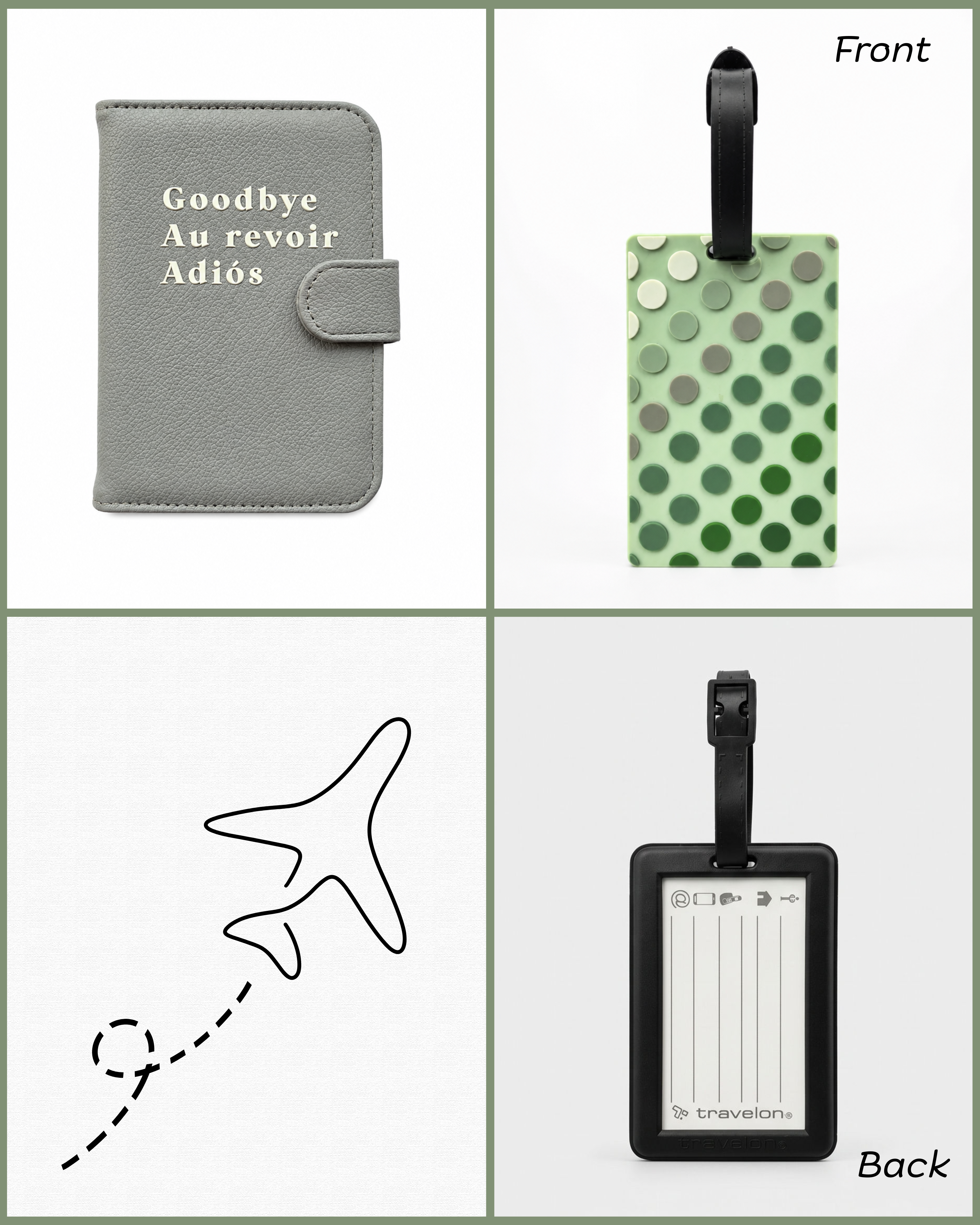 Au Revoir Travel Set (2-Piece)