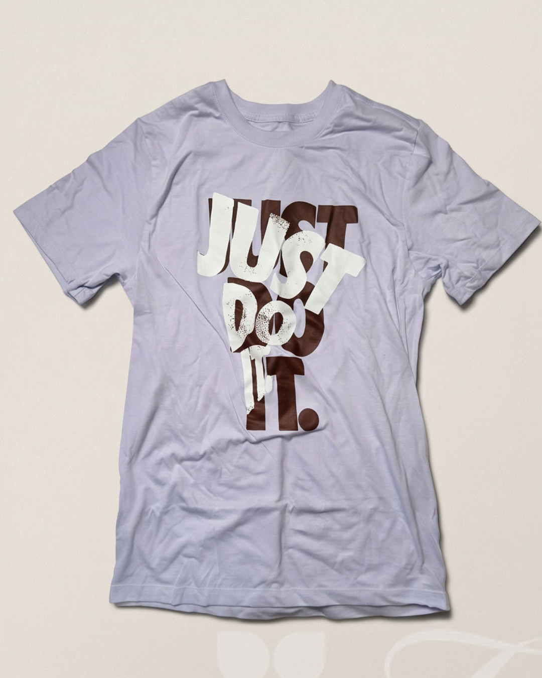Nike Lilac Layered "Just Do It" Tee