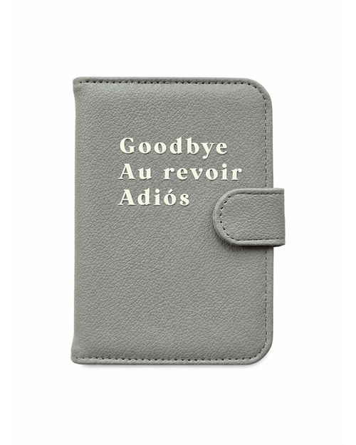 Au Revoir Passport Holder