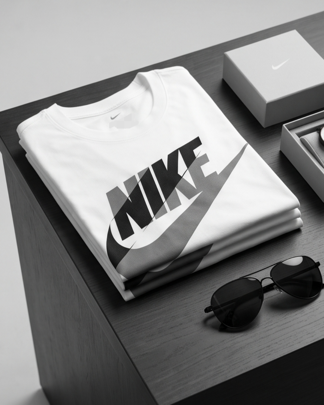 Nike Oversized Futura Logo Tee