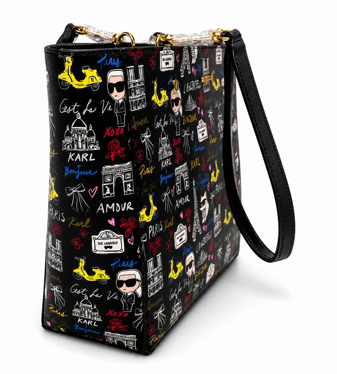 Karl Lagerfeld Paris Graffiti Tote