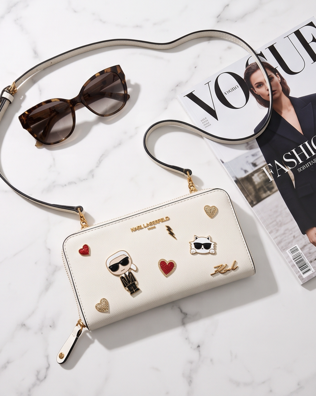 Maybelle Crossbody Bag by Karl Lagerfeld Paris