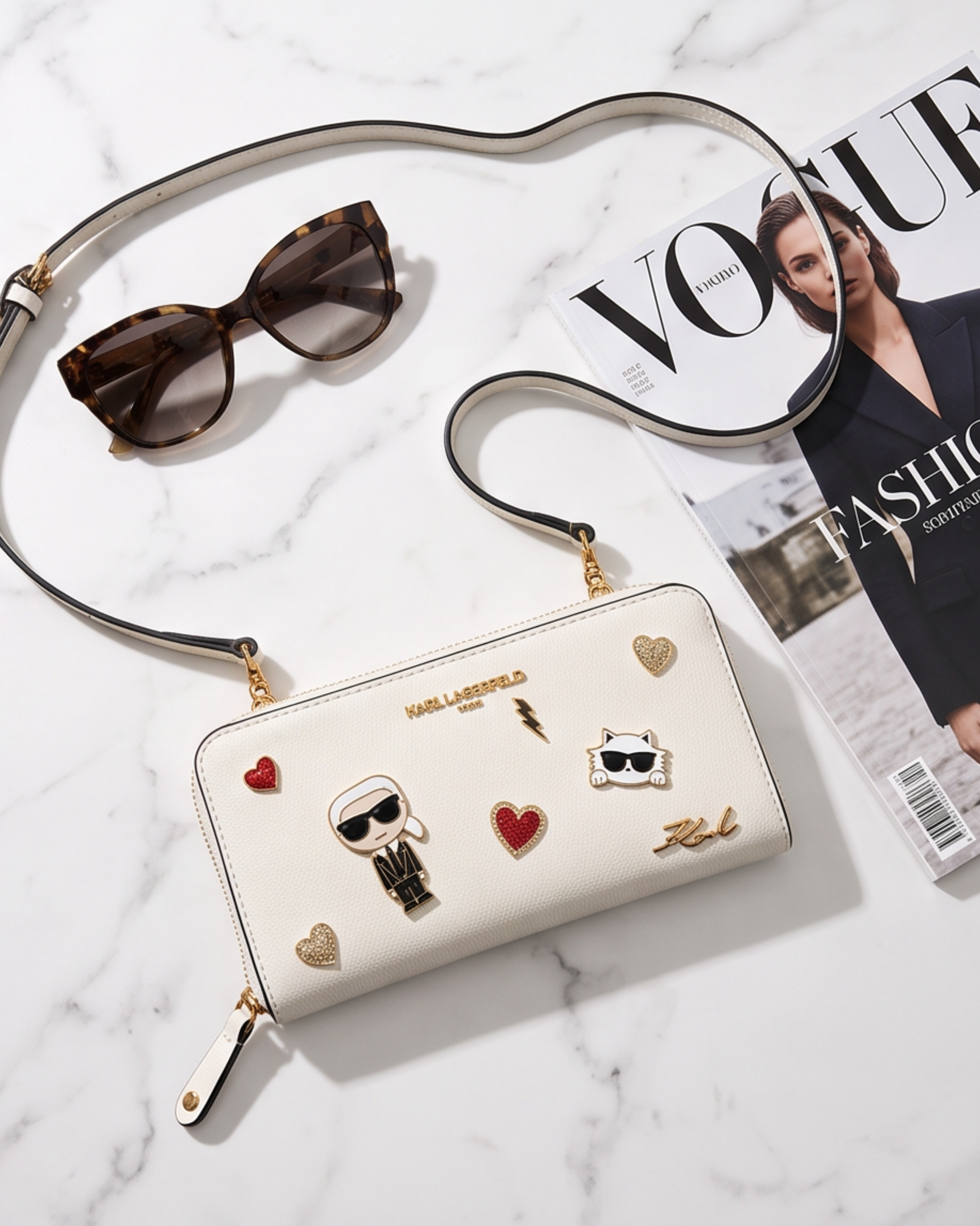 Maybelle Crossbody Bag by Karl Lagerfeld Paris