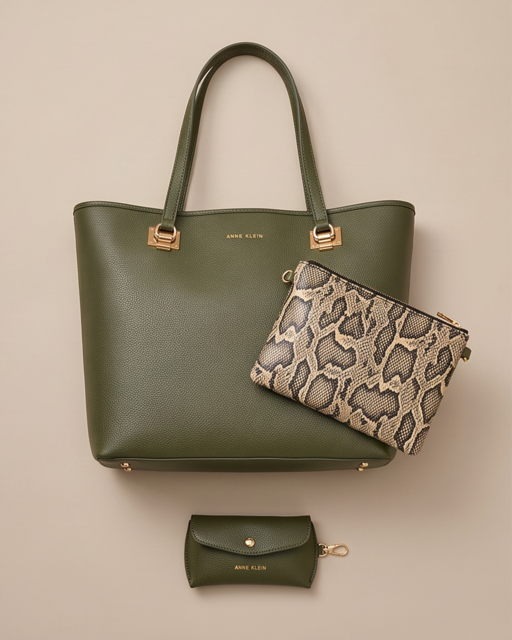 Taylor A. Tote Set by Anne Klein