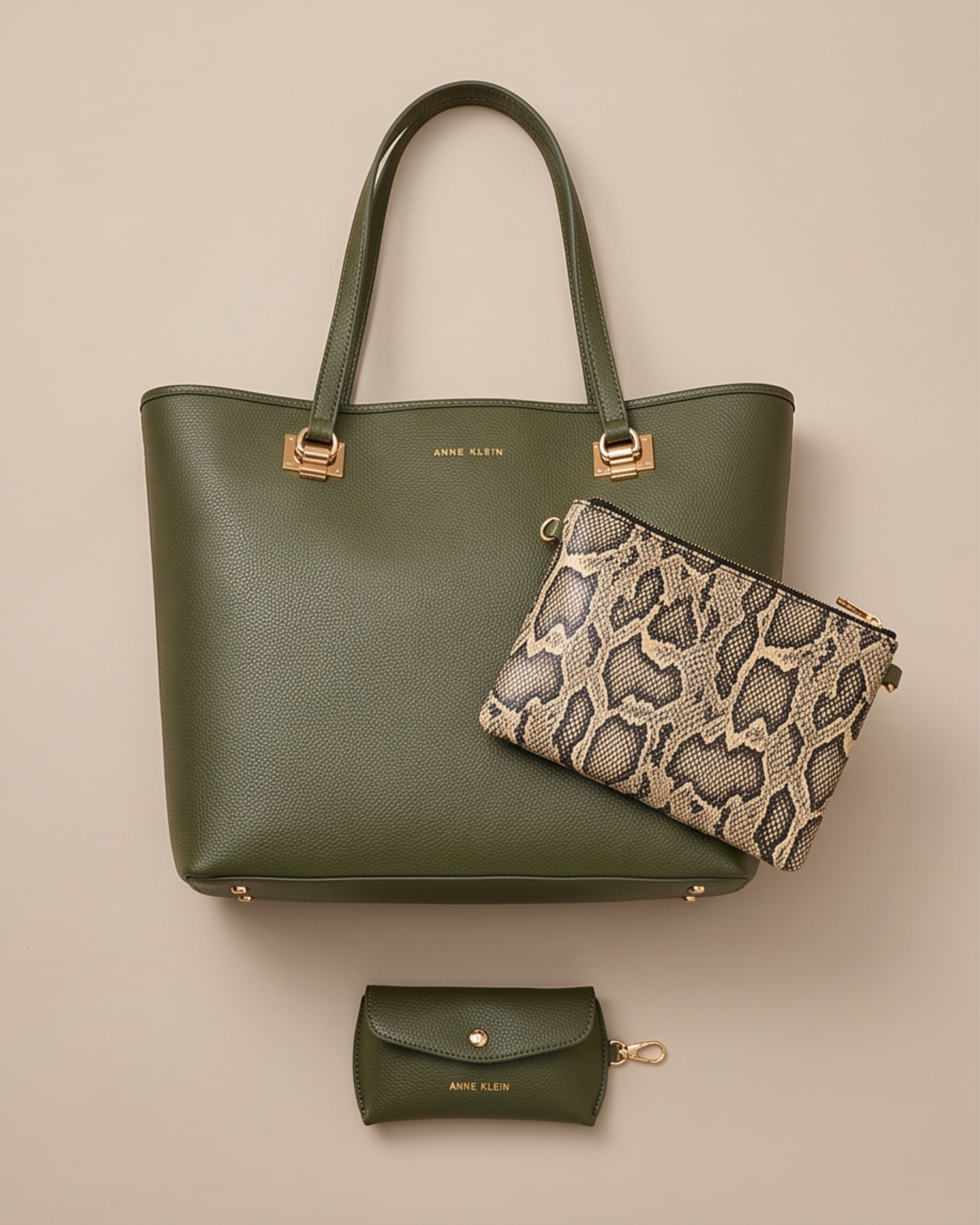 Taylor A. Tote Set by Anne Klein